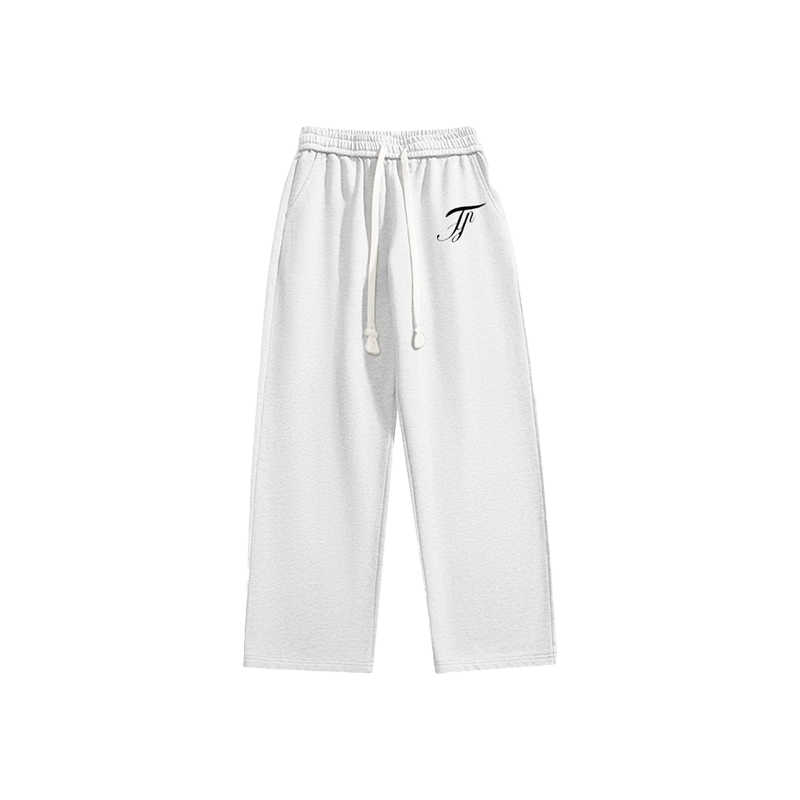 White Track-Sweats